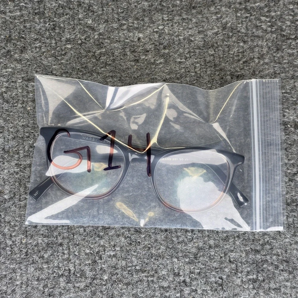 Warby Parker Eyeglasses Durand 281 Black Tortoise Frames ONLY 50-20-145